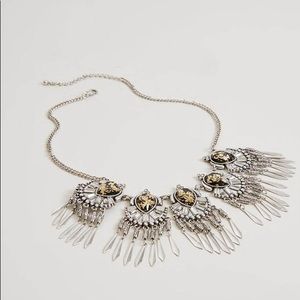 New Buckle Statement Necklace